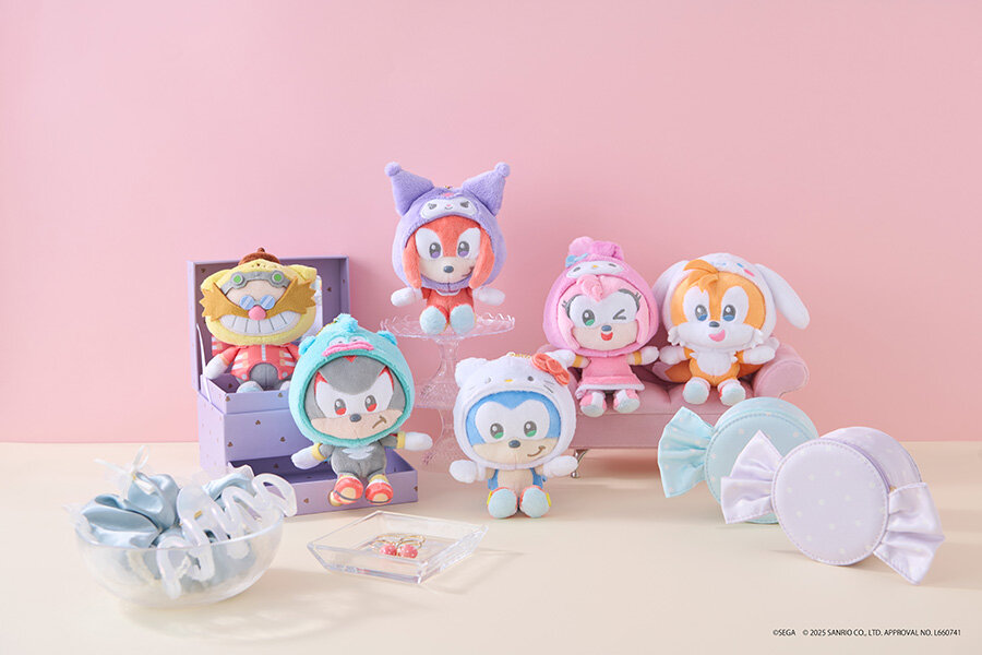 SONIC & FRIENDS Sanrio characters ぬいぐるみ＆マスコット シャドウ