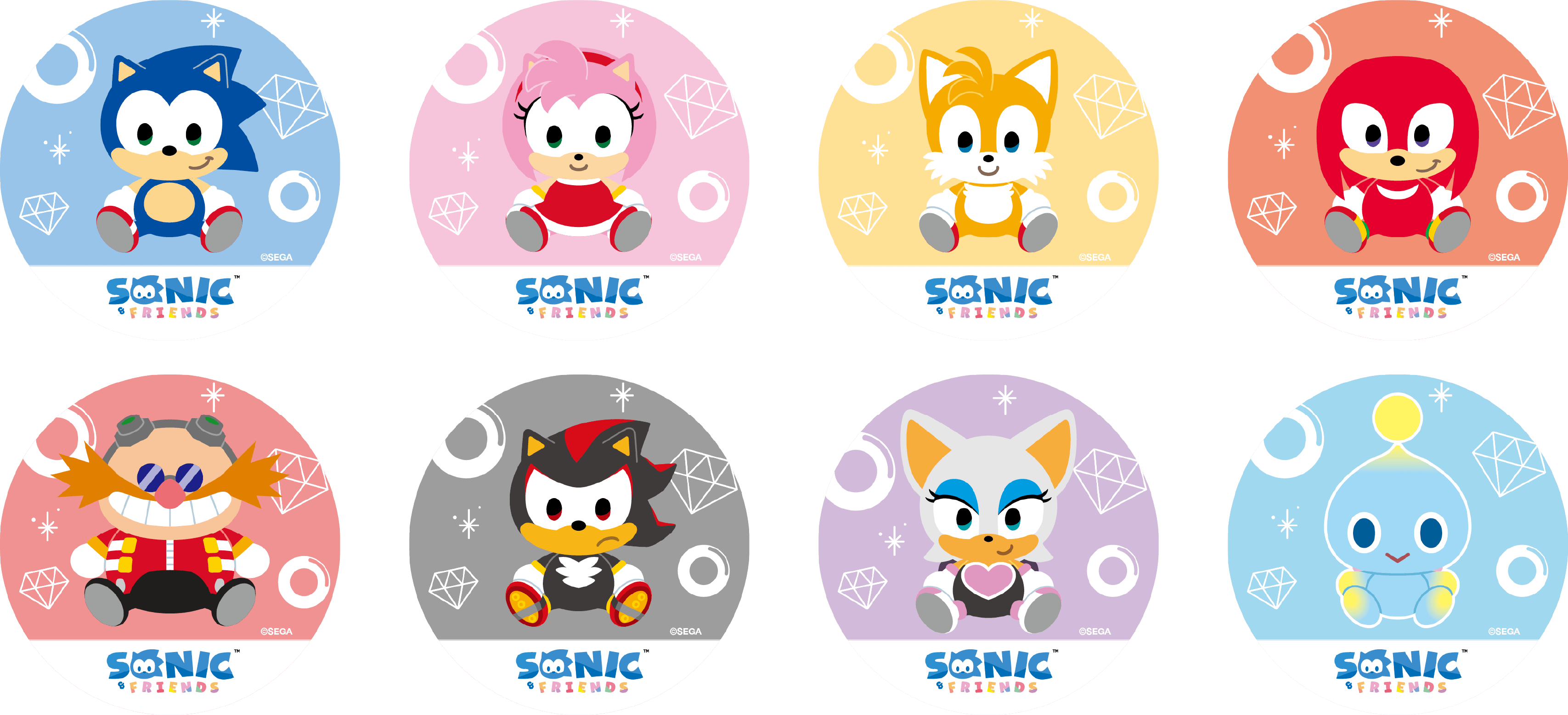 テイルス ソニック ベーシックシリーズ 缶バッジ SONIC SEGA