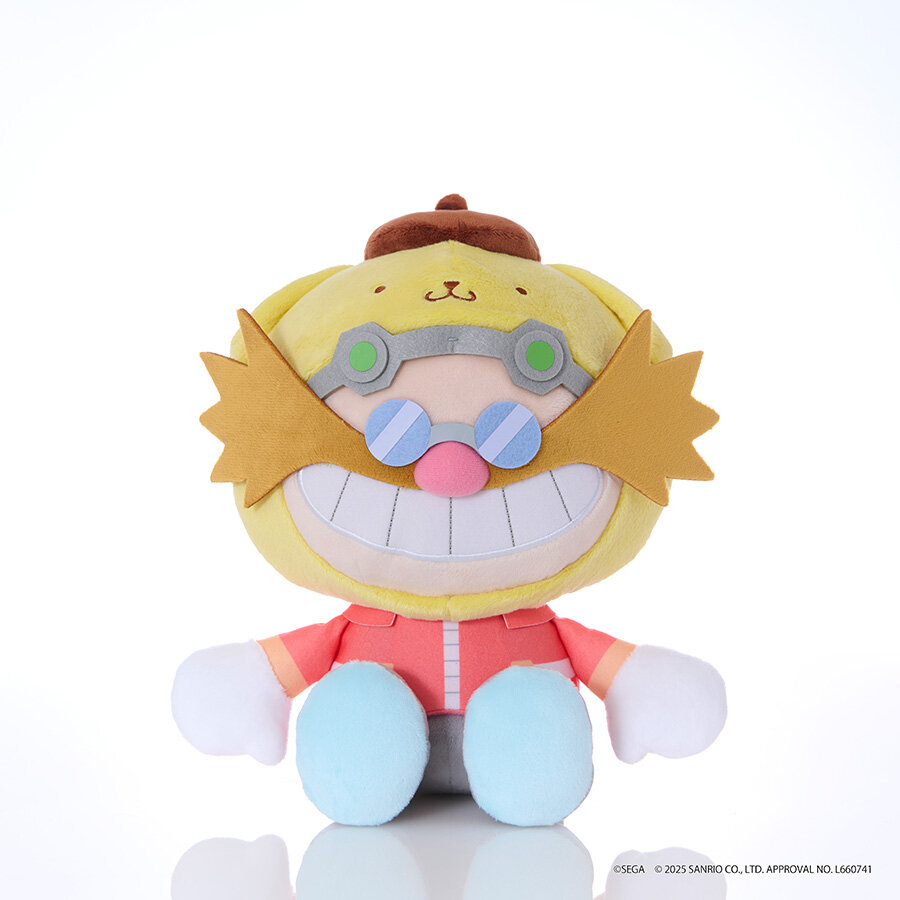 SONIC & FRIENDS Sanrio characters ぬいぐるみM Dr.エッグマン