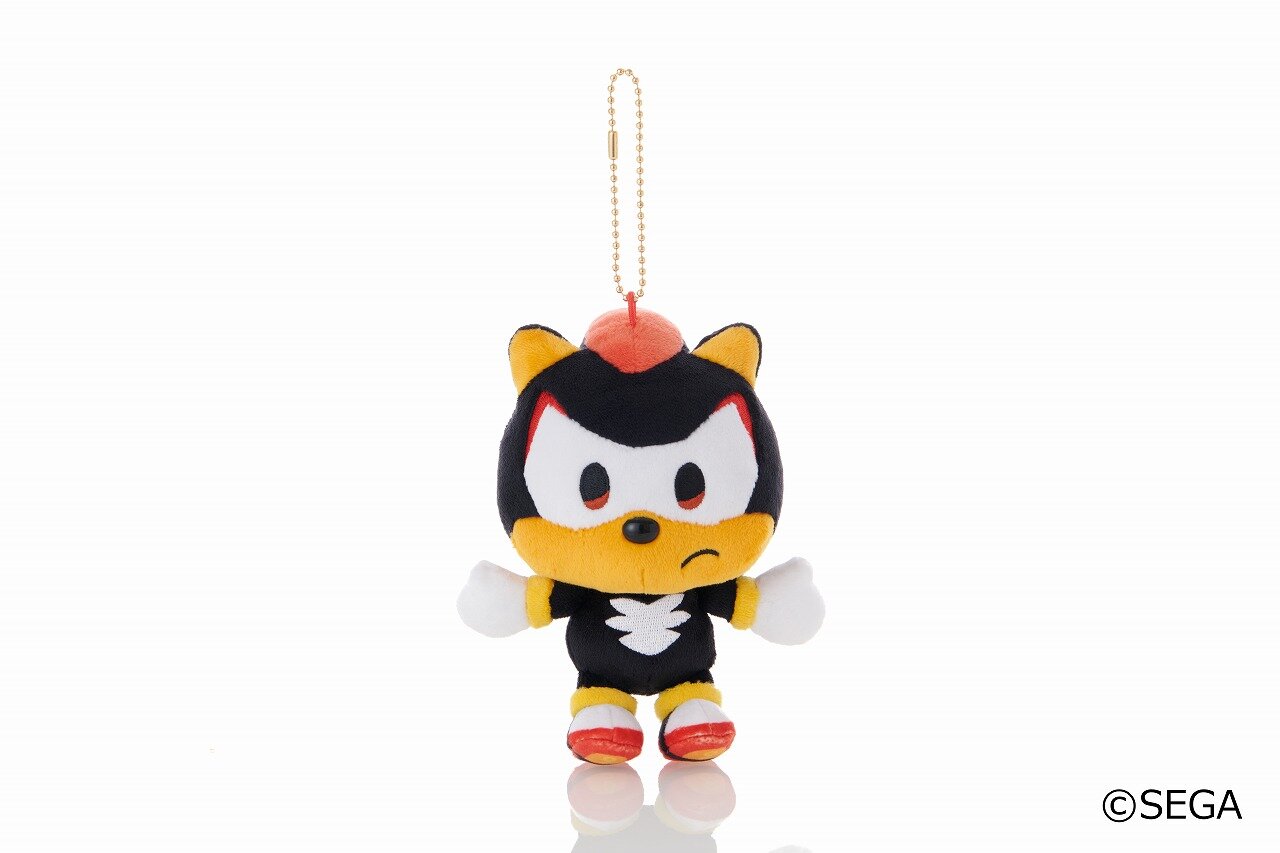 ソニック ザ ヘッジホッグ　シャドウ　ぬいぐるみ　三英　shadow SEGA STH05 シャドウ (S)｜三英貿易株式会社